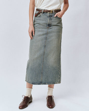 The Column Skirt. -- Monterey Wash SKIRTS THE GREAT. PF24