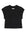 The Square Tee. -- Almost Black TEES THE GREAT. SU23 CORE KNITS
